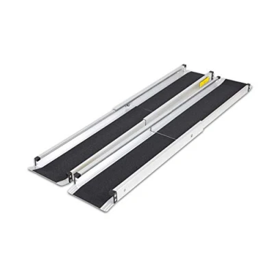 Image of The Ramp People Telescopic Wheelchair Channel Ramps with Bag 4ft 7ft (7ft / 213cm) Portable