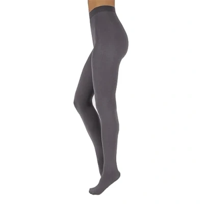Image of CALZITALY Cashmere Wool Tights, Warm Winter Pantyhose, Thick 150 Den, S, M, L, XL, XXL, 3XL, 4XL Italian Hosiery (XXL, Grey)