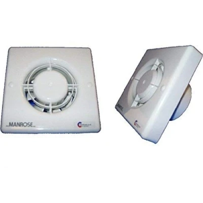 Image of Manrose XF100T 2 to 20min Extractor Fan Timer 4&quot; Bathroom Toilet 3 Year Warranty