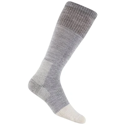 Image of 1 Pair Grey Extreme Cold Cushioned Ski Socks Unisex 8.5 12 Mens Thorlos