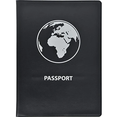 Image of Exacompta Ref 5404E Hidentity RFID Passport Protective Case 100 x 135mm in Size, Suitable for Documents Protects from Fraudulent Card Reading