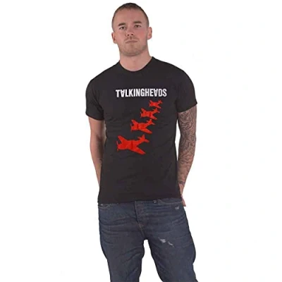 Image of Talking Heads T Shirt Remain in Light 4 Planes Official Unisex Black XL