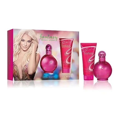 Image of Britney Spears Fantasy 100ml Eau de Parfum, 2 piece Fragrance Gift Set, for Women