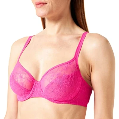 Image of Triumph Women&#039;s Bright Spotlight W Bra, Passionate Pink, 32C