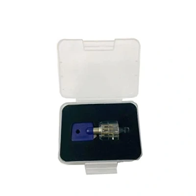 Image of Lock Pick Practice Transparent Lock,Clearly Visible Internal Structure of Lock,Transparent Training for Locksmith,Beginer (Tubular Lock)