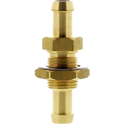 Image of SeaSense Thru Bulk Head Fuel Fitting 3/8 Inch Brass