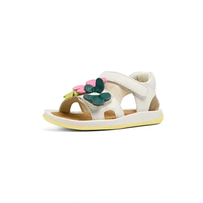 Image of Camper TWS Sandals for kids, Size: 4.5K, White natural Leather