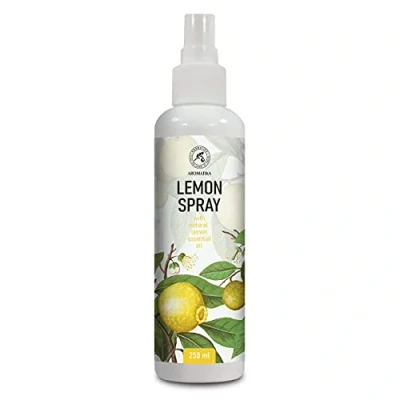 Image of Lemon Aromatic Spray 250ml Aromatherapy with Essential Oil Room Mist Air Freshener Pillow &amp; Linen Wardrobe Aromatization