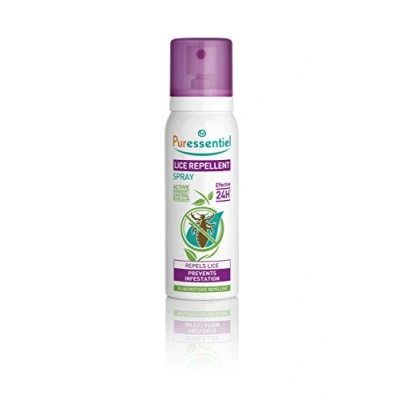 Image of Puressentiel Head Lice Prevention &amp; Repellent Spray For Kids Adults Proven 24 Hour Protection Against Infestations 100% Natural Active Ingredients Vegan Cruelty Free 75 ML