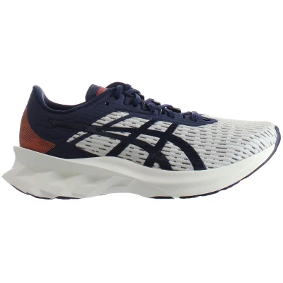Image of Asics Novablast SPS Mens Beige Trainers Size UK 11.5