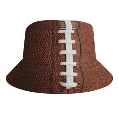 Image of JopaJre Football Bucket Hat for Women Men Sun Cap Fisherman Packable Beach Caps Travel Outdoor
