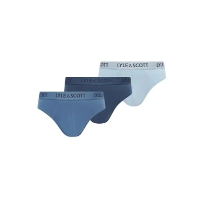 Image of Lyle &amp; Scott Owen Premium Boxer Briefs Blue Mix (Medium)