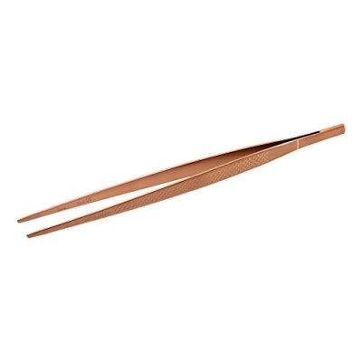Image of Mercer Culinary Precision Plus Tong Straight 9, Stainless Steel, Rose Gold, 24.2 x 1.3 cm