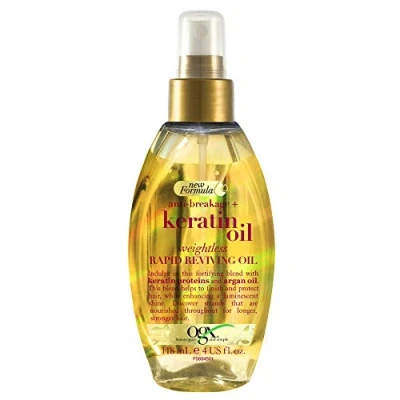 Image of OGX Anti Breakage Strengthening Keratin Hair Oil for Damaged Hair, 118 ml