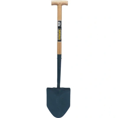 Image of Sitesafe Solid Socket Wooden T General Service Shovel