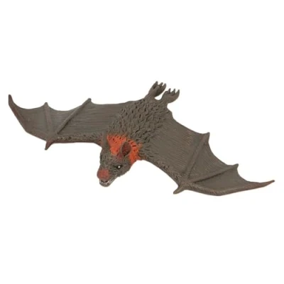 Image of Keycraft Fumfings Strechy Squishy Beanie Toys BAT Wildlife Durable BPA Free Material, Washable ideal for science, school projects, party loot bags and Kinetic Education