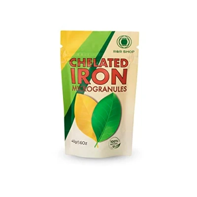 Image of R&amp;R SHOP Chelated Iron, Revitalizes and Protects the Growth of Plants Roots (EDDHA) 45GR Allowed in Organic Agricolture