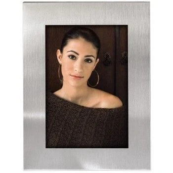 Image of Hama Cardiff Portrait Frame, silver, 15 x 20 cm