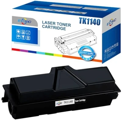 Image of ECSC Toner Cartridge TK 1140 For Printer, Compatible With Kyocera ECOSYS M2035dn M2535dn FS 1035MFP 1135MFP (Black, 1 Pack)