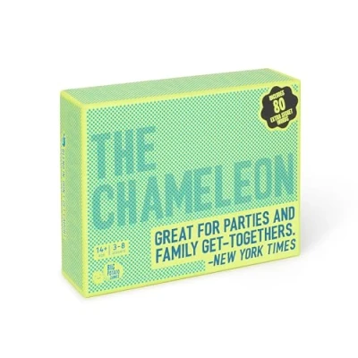 Image of The Chameleon Board Game: Simple Spot Imposter Family Game Best Christmas for Families and Friends