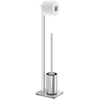 Image of Zack Toilet Butler, Stainless Steel, Silver, One Size