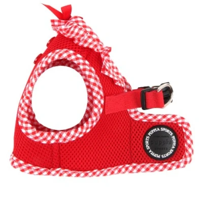 Image of Puppia Vivien Harness B, Small, Red