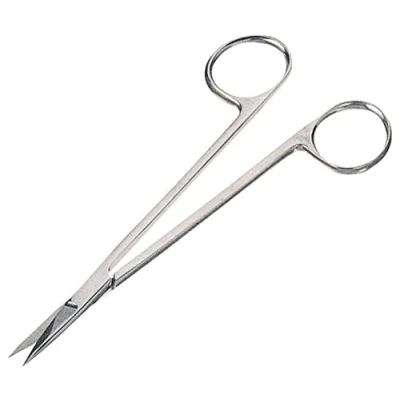 Image of fine Electronic Snips (Scissor Style), Stainless Steel, Straight Ends, 145mm. ENGINEER ph 33