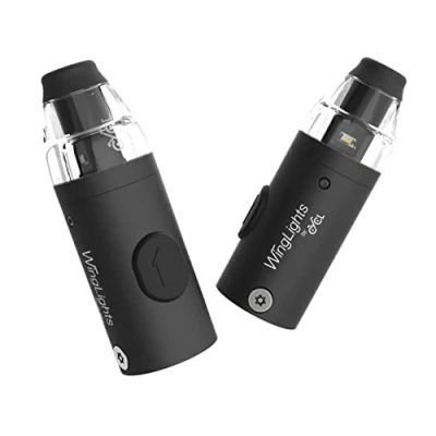 Image of WingLights nExt Turn Signals Indicators for Bicycles and Electric Scooters Battery Powered Embedded Switcher (Black)