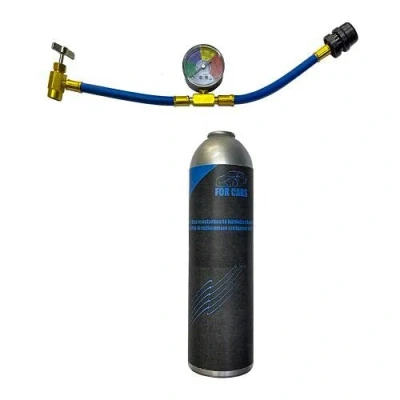 Image of Frigostar Car Air Conditioning Aircon Con Top Up Recharge Refill Regas Kit R1234yf