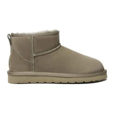 Image of EVERAU Australia WOMEN Finch Ultra Mini Classic Boots, Caribou, UK 5/UK MEN 5
