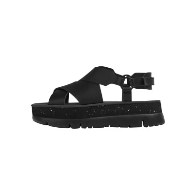Image of Camper Women&#039;s Oruga Up K201399 Sandal, Black, 7 UK