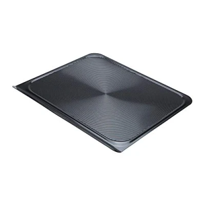 Image of Circulon Ultimum Non Stick Baking Sheet Large Tray, Freezer and Dishwasher Safe Carbon Steel Bakeware, Black, 40.5 x 30.5cm