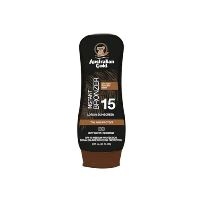 Image of Australian Gold Sun Lotion SPF 15 with instant bronzer 237 ml