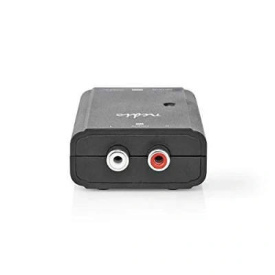 Image of Stereo to Digital Audio Converter, 2x RCA L/R S/PDIF + Toslink Optical Converter Adapter with USB Power Cable, Compa...