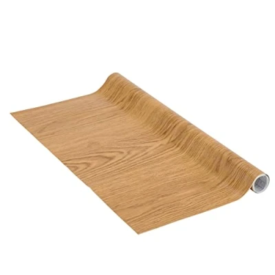 Image of Venilia 53396 Oak Caramel Wood Effect Decorative Furniture Film Wallpaper Self Adhesive PVC Phthalate 67.5 cm x 1.5 m, 67,5 1,5 m