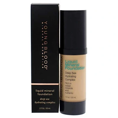 Image of Youngblood Liquid Mineral Foundation, Shell 1 oz/30 ml