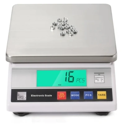 Image of CGOLDENWALL High Precision Digital Accurate Analytical Electronic Balance Laboratory Weighing Industrial Scale with Counting Function Lab CE 0.1g (10kg, 0.1g)