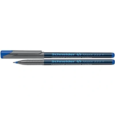 Image of Schneider Schreibgeräte Universal Marker Maxx 222 Permanent F, 0.7 mm, Blue