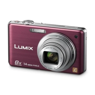 Image of Panasonic LUMIX DMC FS30 Digital Camera 14 Megapixels 8x Optical Zoom, 6.86 cm display, image stabiliser) (Renewed)