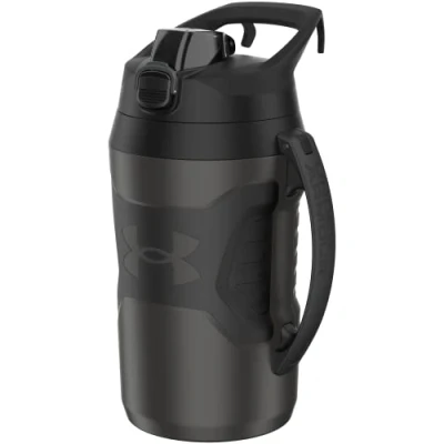Image of Under Armour Half Gallon Water Bottle Insulated, 64oz Insulated with Handle, Sports Jug, Fence Hook, Leak Resistant, for Baseball, Football &amp; More