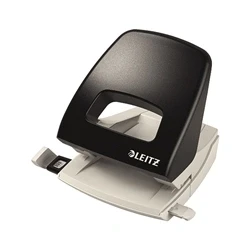 Image of Leitz New NeXXt Office Hole Punch 25 Sheets. Black