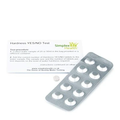 Image of SimplexHealth Total Hardness Water Test YES/NO (10 Tablets) Softener kit