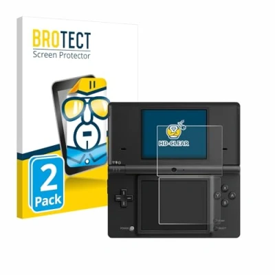 Image of brotect Screen Protector compatible with Nintendo DSi (2 Pack) HD Clear Protection Film