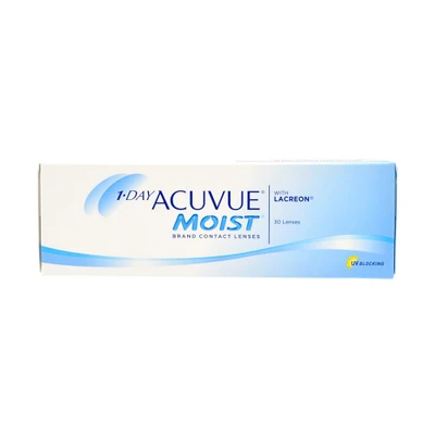 Image of Johnson and ACUVUE 1 DAY MOIST 30 lenses 0.50 Daily