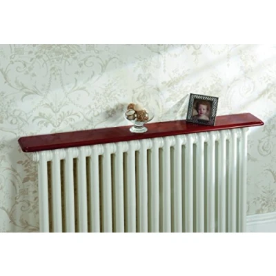 Image of Finepoint 36&quot; Inch Radiator Shelf Available in Mahogany, Oak &amp; White (Oak)