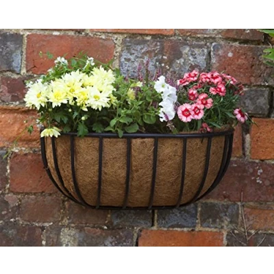 Image of Forge Wall Manger Planter 50cm
