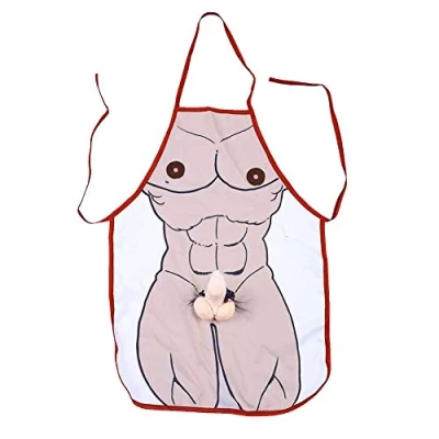 Image of WOVELOT Novelty Mens Cooking Dinner Party BBQ Funny Aprons Sexy Kitchen Gift
