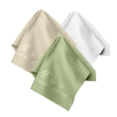 Image of Glasses Cleaning Cloths 50 Percent Biodegradable Microfibre in Optician Quality Pack of 3, 30 x 40 cm