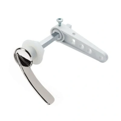 Image of Bulk Hardware BH00126 Chrome Plated Metal Handle Toilet Cistern by
