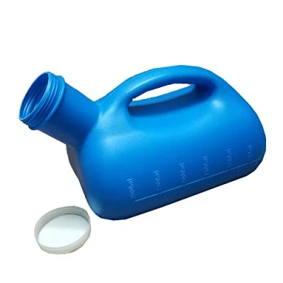 Image of YUMSUM 3000ML Large Male Urinal Portable Mens Potty Pee Bottle Collector Travel Toilet (Blue)